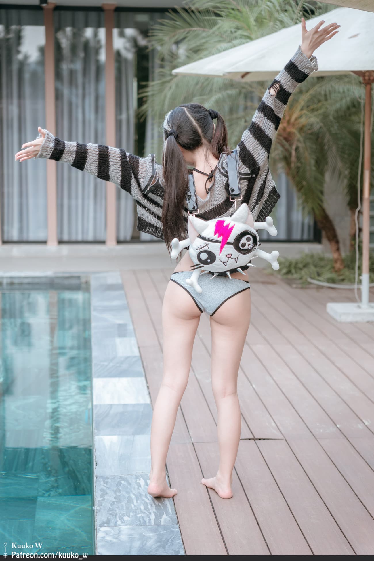 NO.171 Grey Bikini – [Kuuko W] - 喵图录