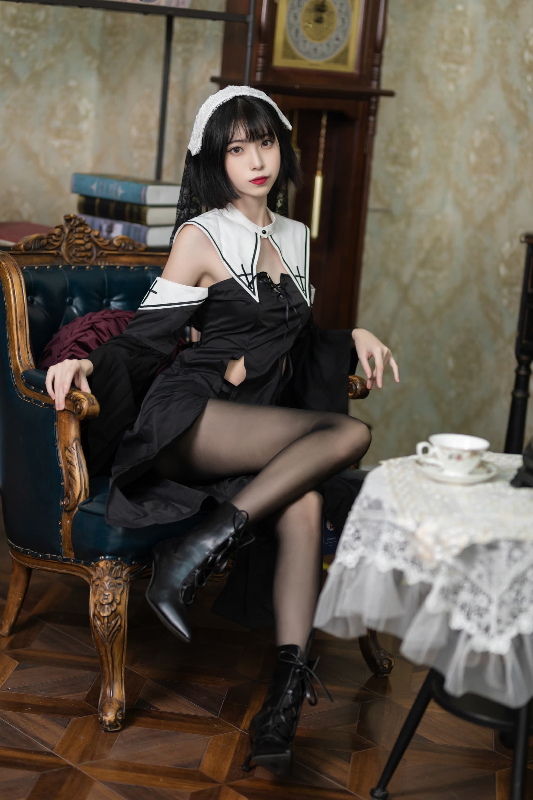NO.016 暗黑修女 – [许岚LAN] - 喵图录