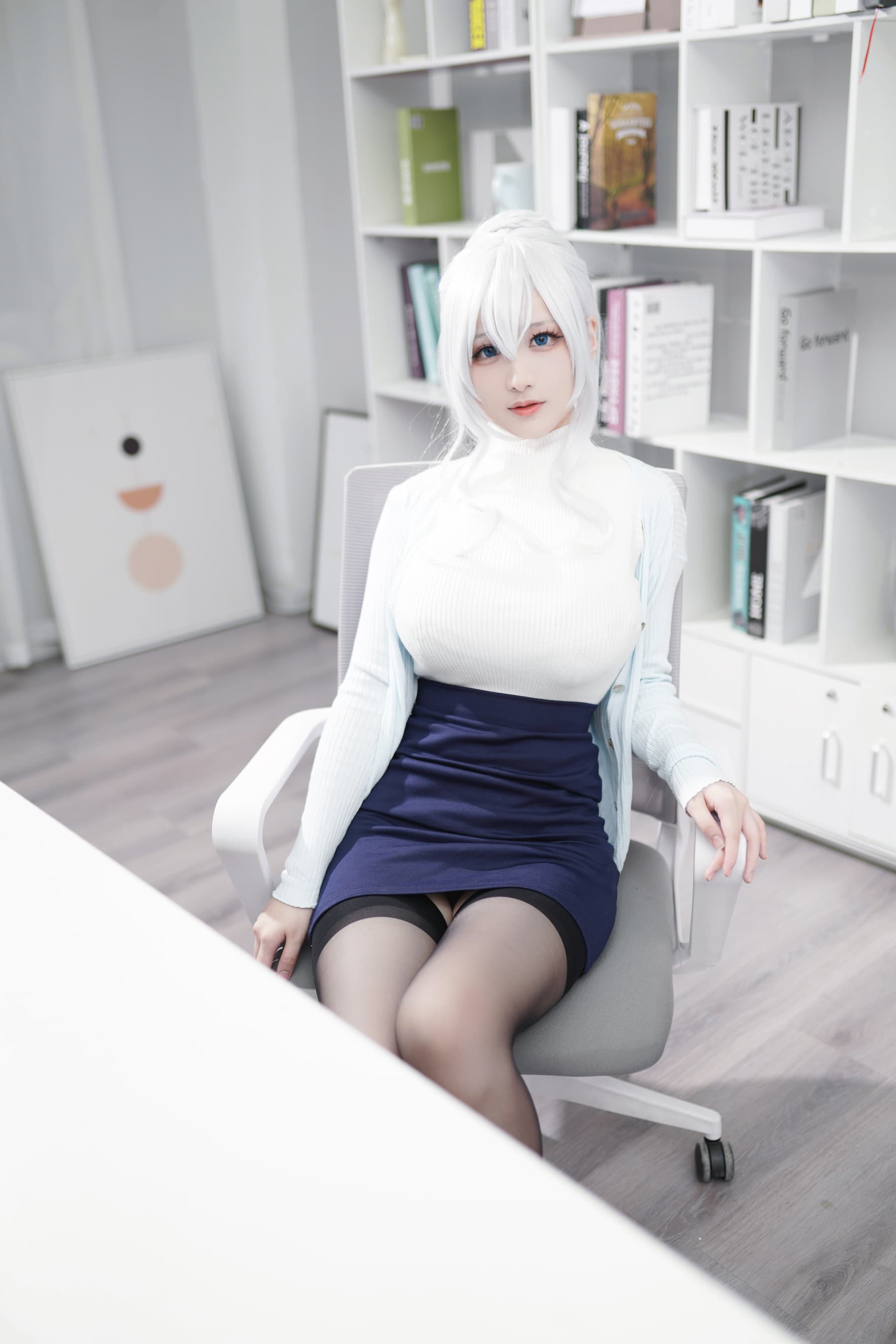 NO.006 未亡人雪女cos – [幼愛youmeko] - 喵图录