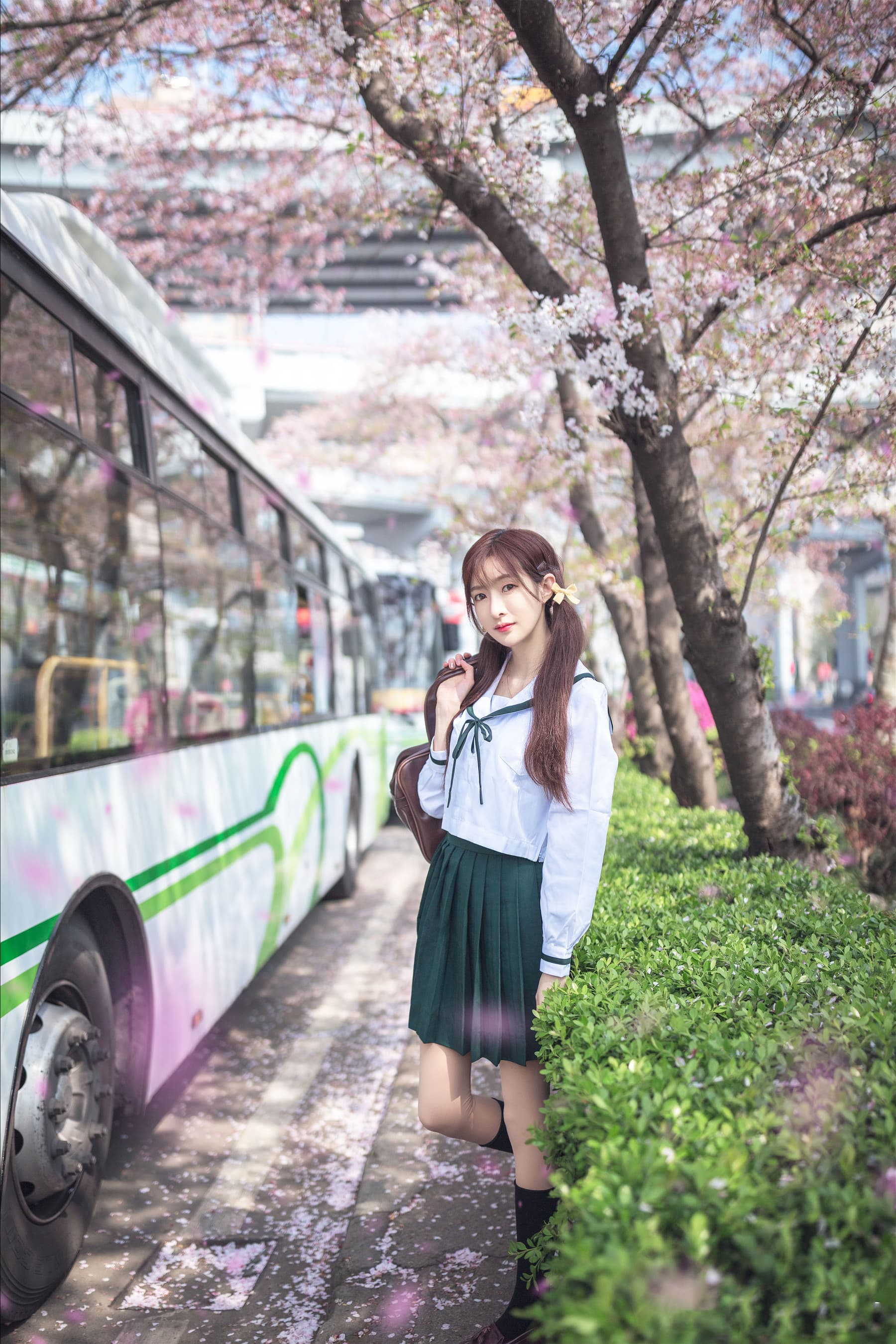 NO.001 JK樱花 – [王羽杉] - 喵图录