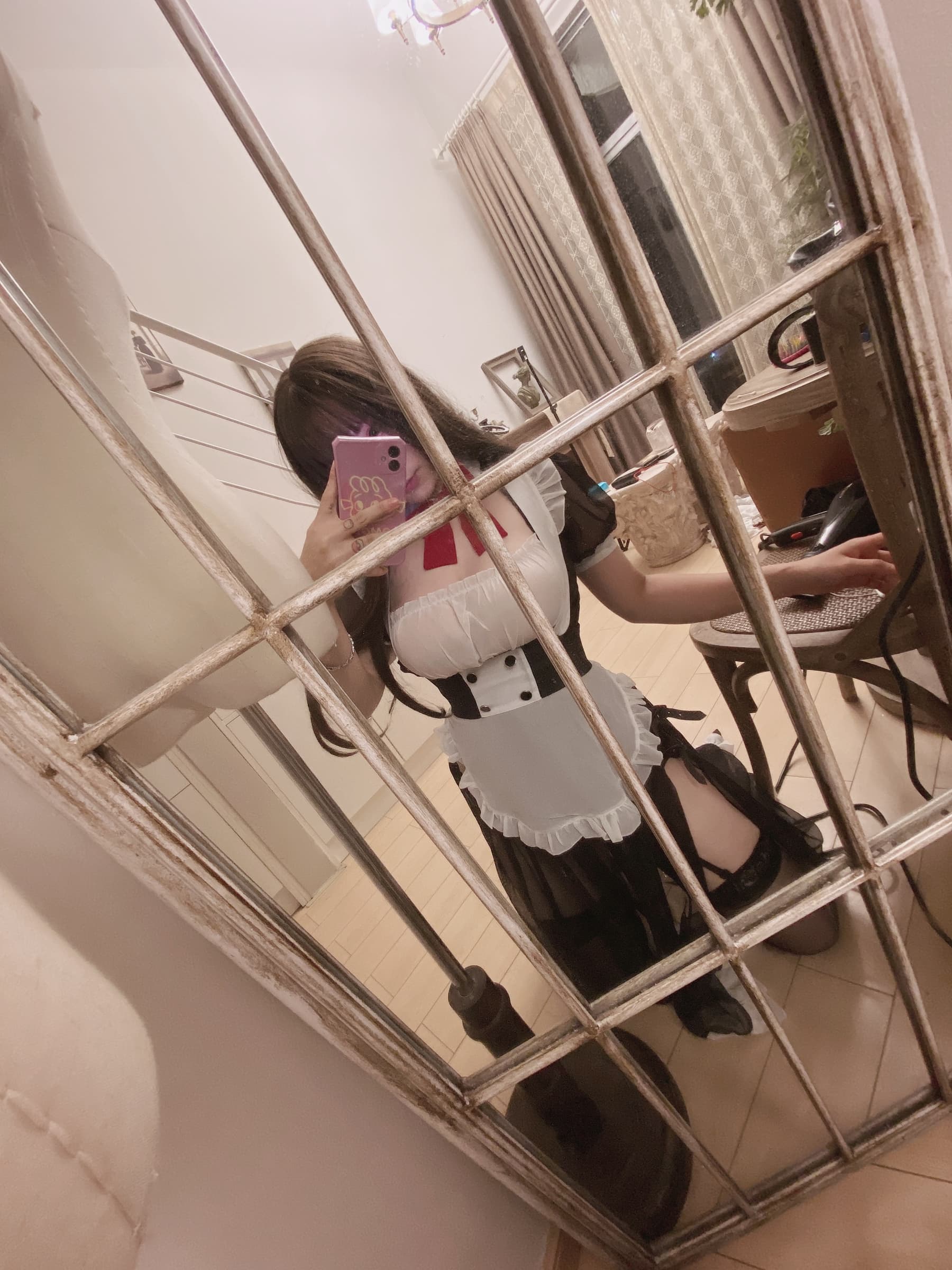 NO.001 透明女仆桃 – [次屁啦] - 喵图录