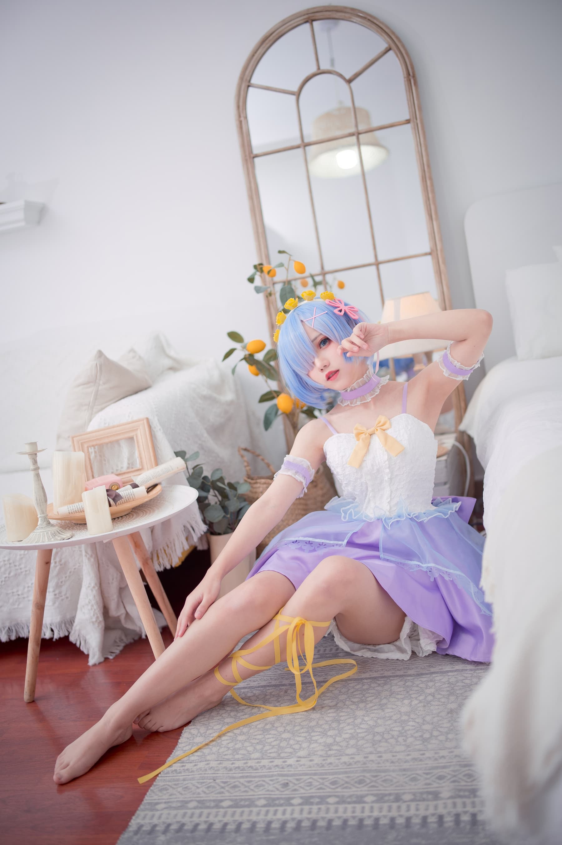 NO.002 天使蕾姆紫 – [花柒Hana] - 喵图录