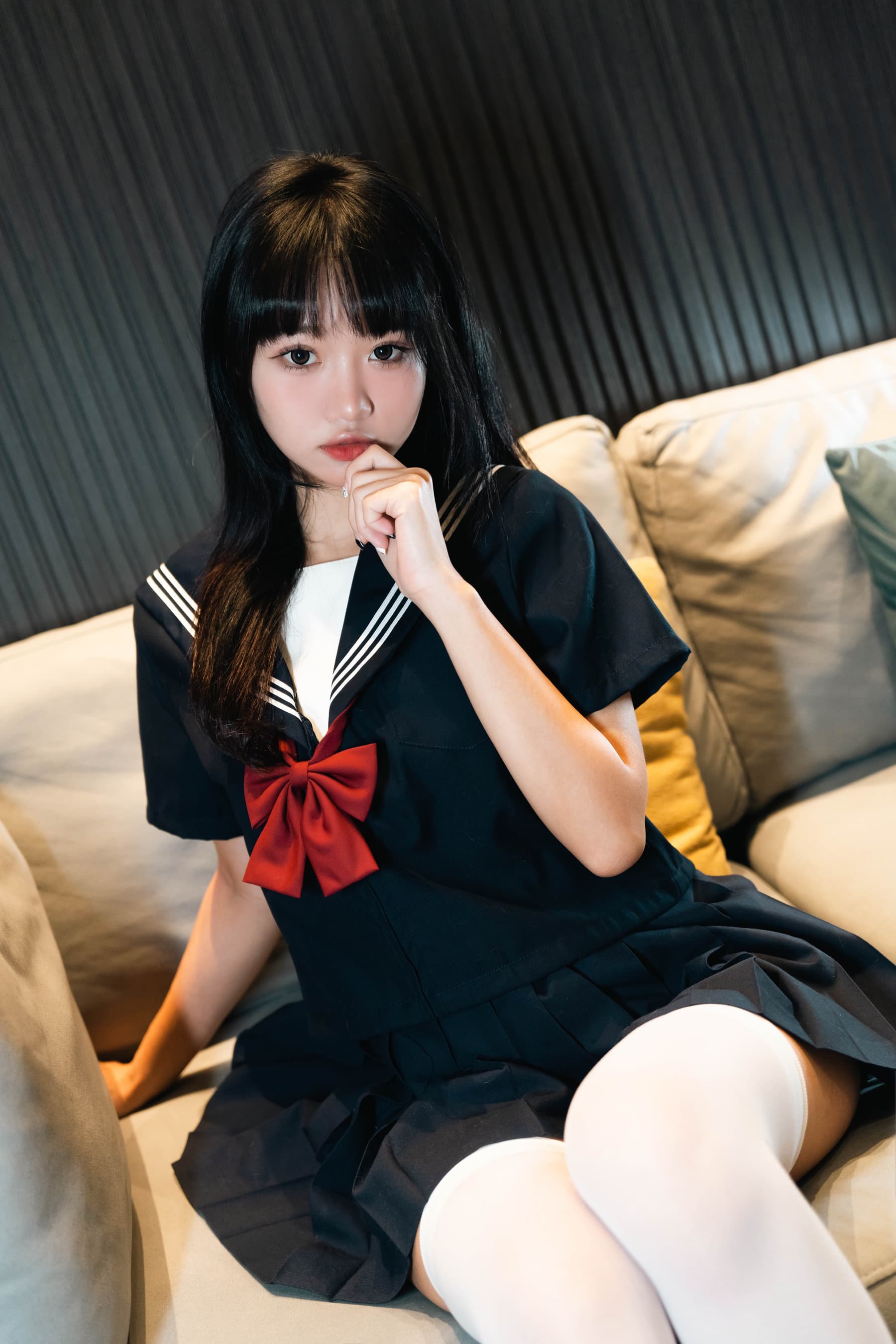 NO.051 白丝死库水 – [柒柒要乖哦] - 喵图录