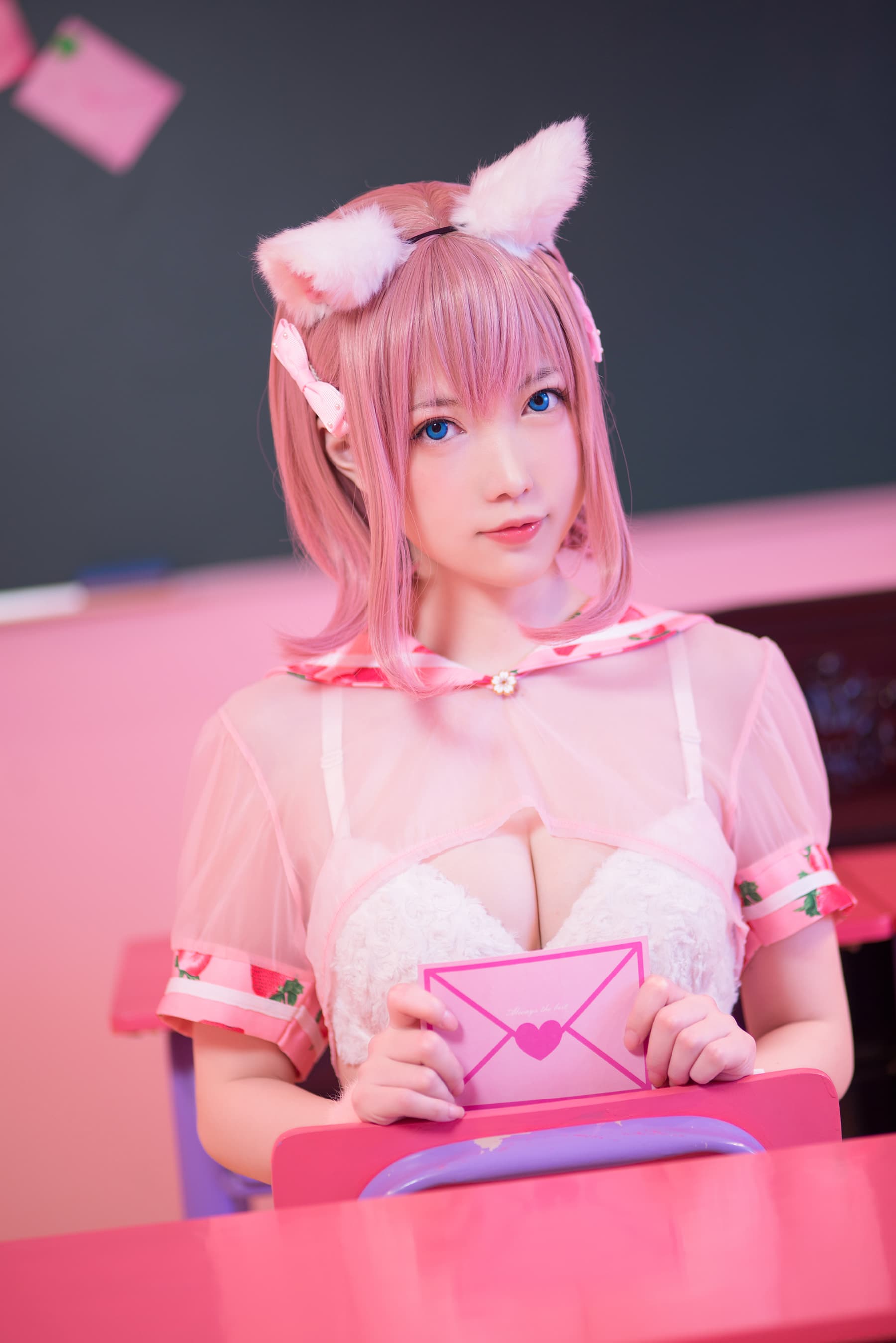NO.017 草莓蛋糕猫 – [妖少you1] - 喵图录