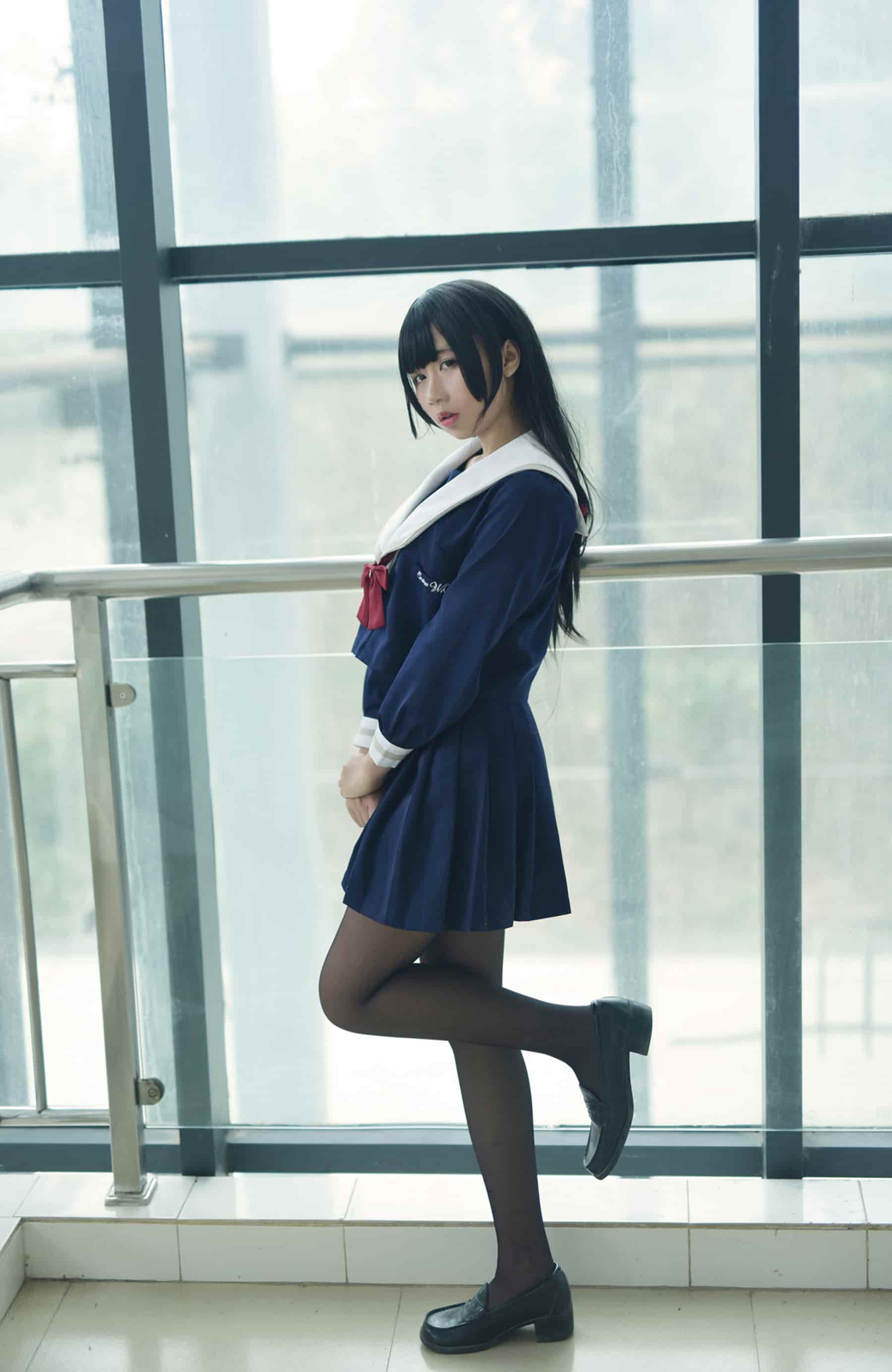 NO.116 校服黑丝 – [风之领域] - 喵图录
