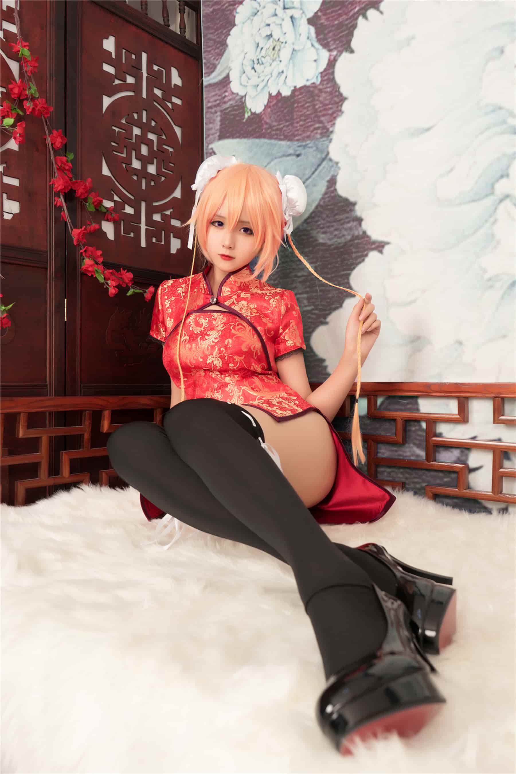 NO.180 旗袍下的黑丝 – [风之领域] - 喵图录