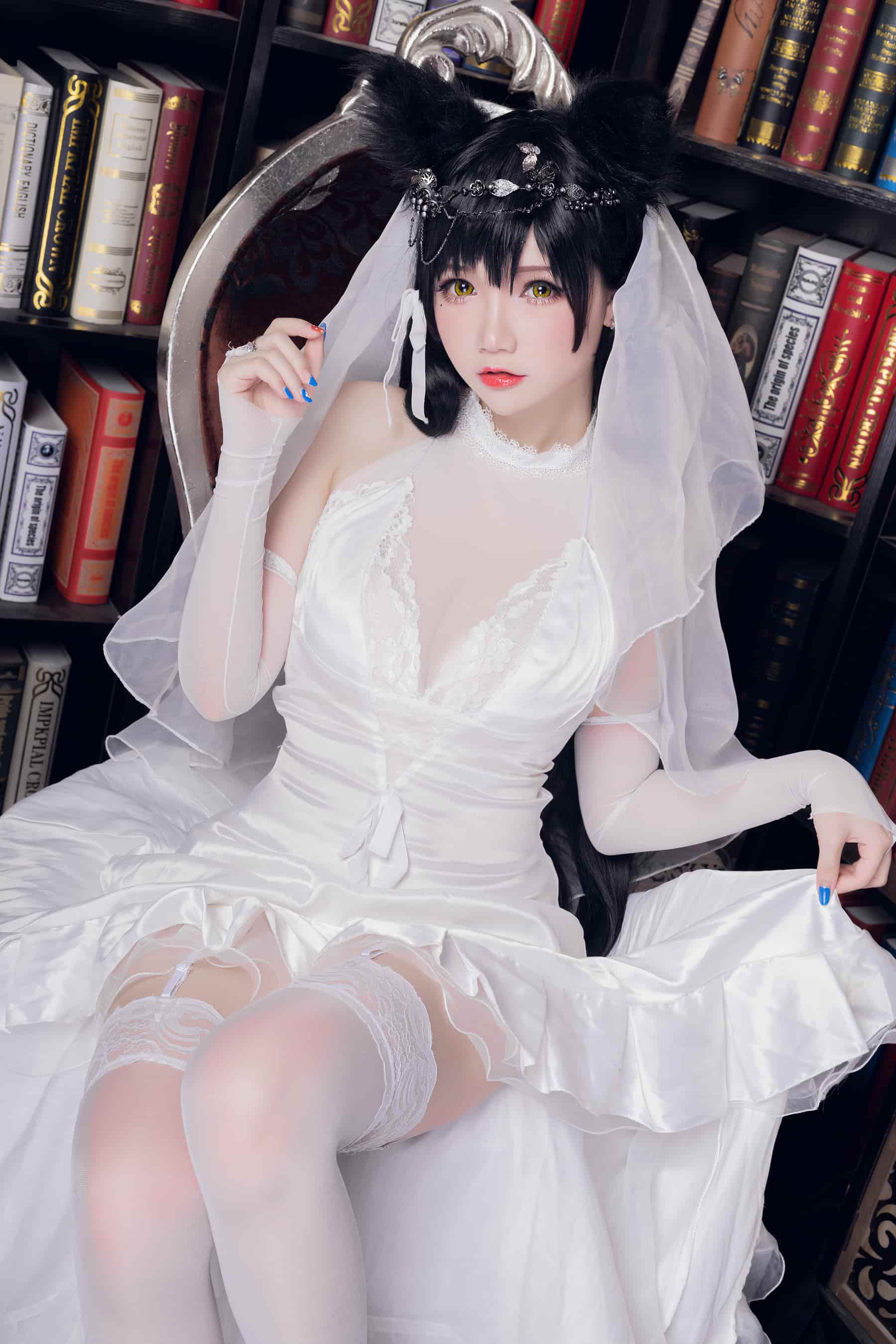NO.014 自摄Vol.07 爱宕花嫁 – [雪晴Astar ] - 喵图录