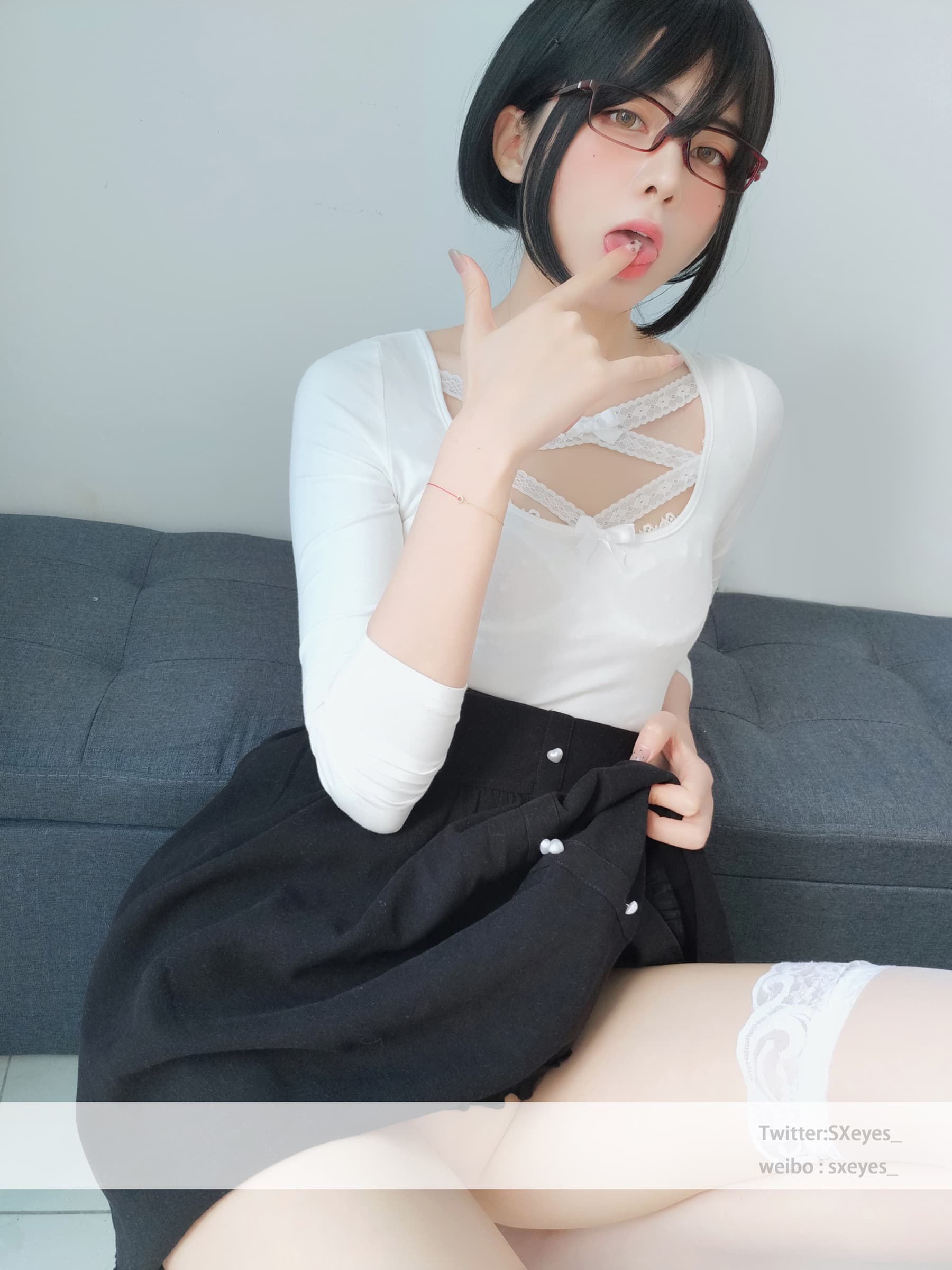 NO.036白蕾丝姐姐 – [眼酱大魔王w] - 喵图录