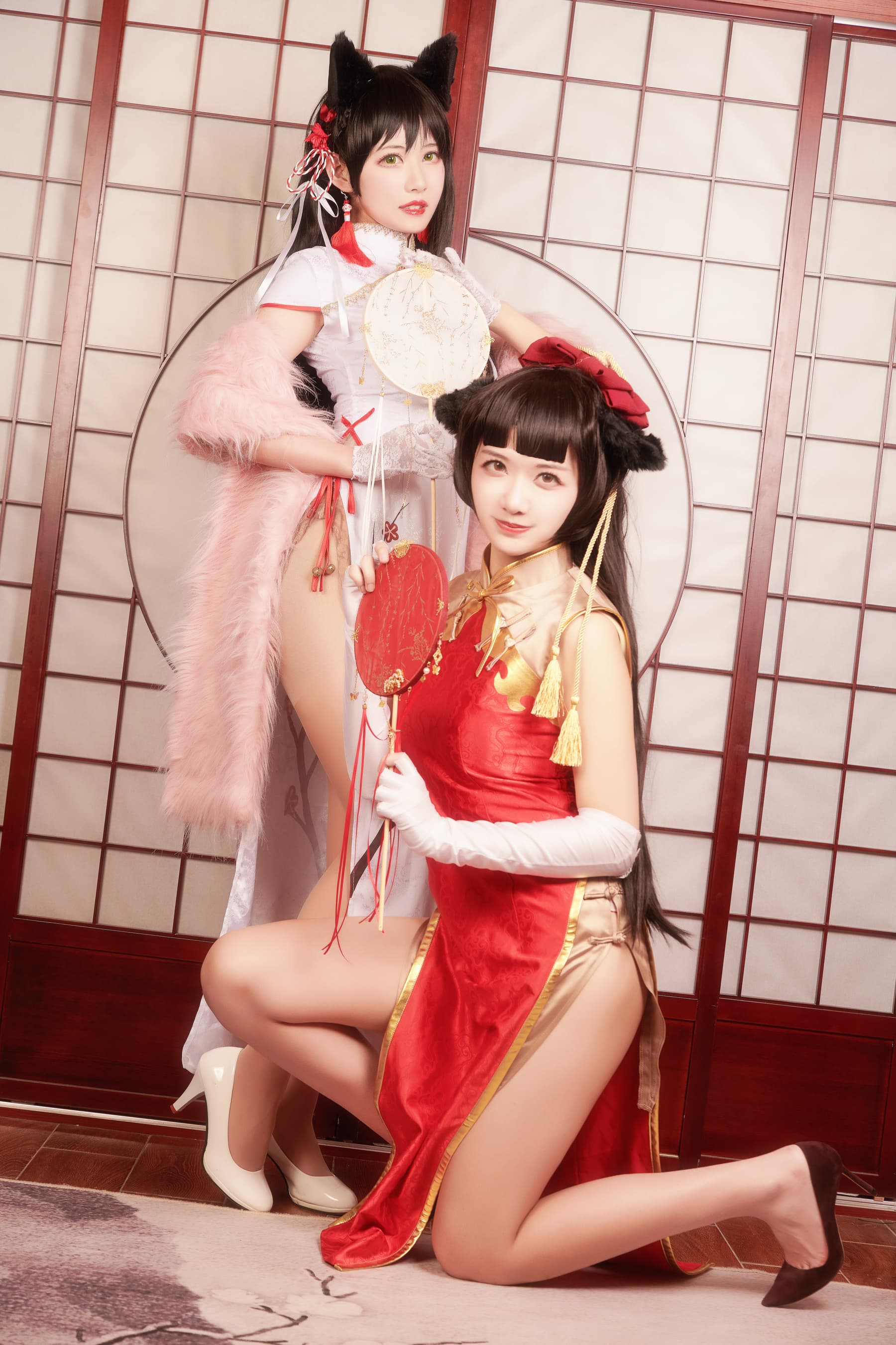 NO.004 &Meiyi_烛墨 犬獒旗袍 – [源纱希喵喵喵] - 喵图录