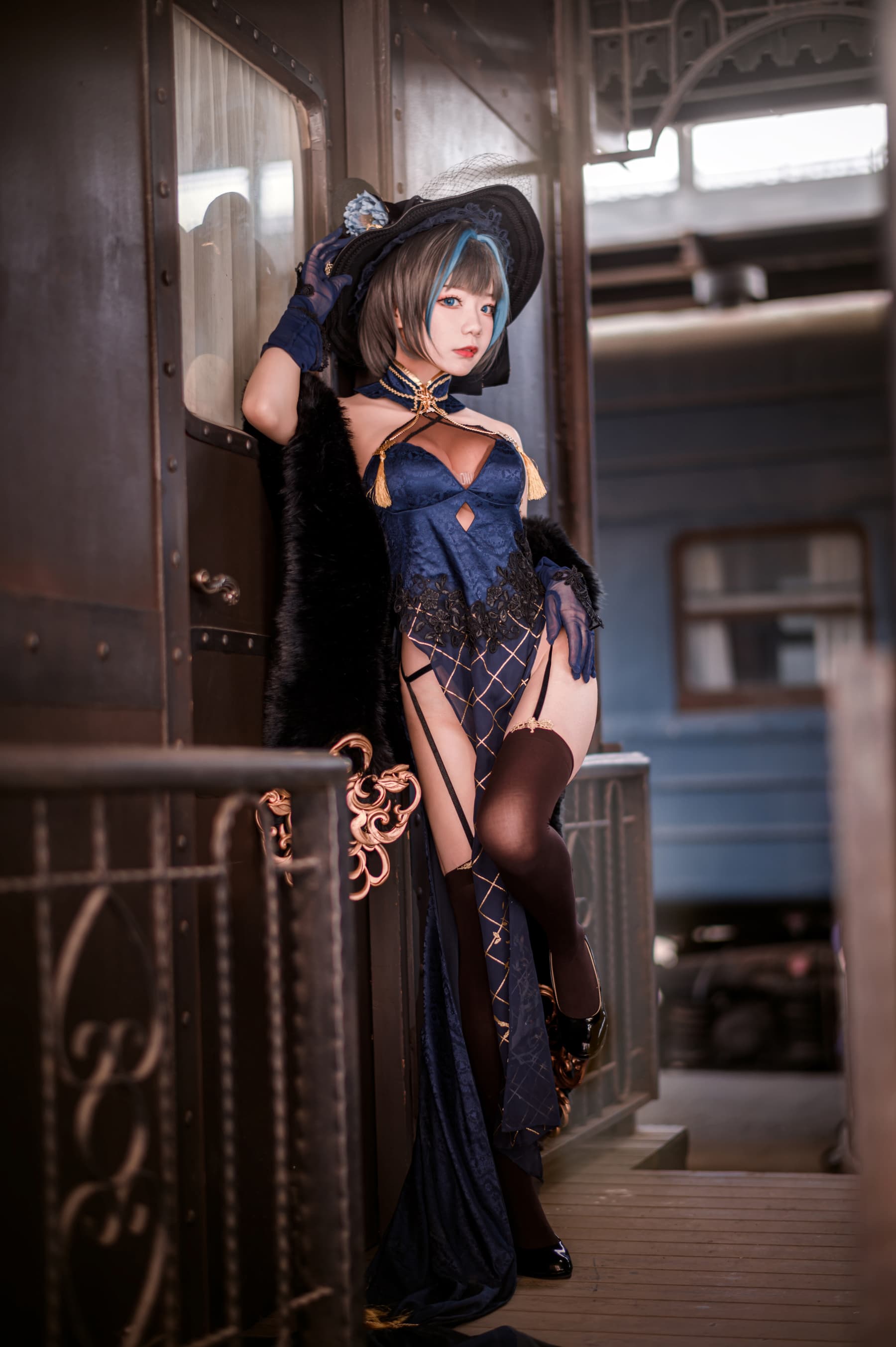 NO.015 柴郡旗袍 – [王胖胖u] - 喵图录