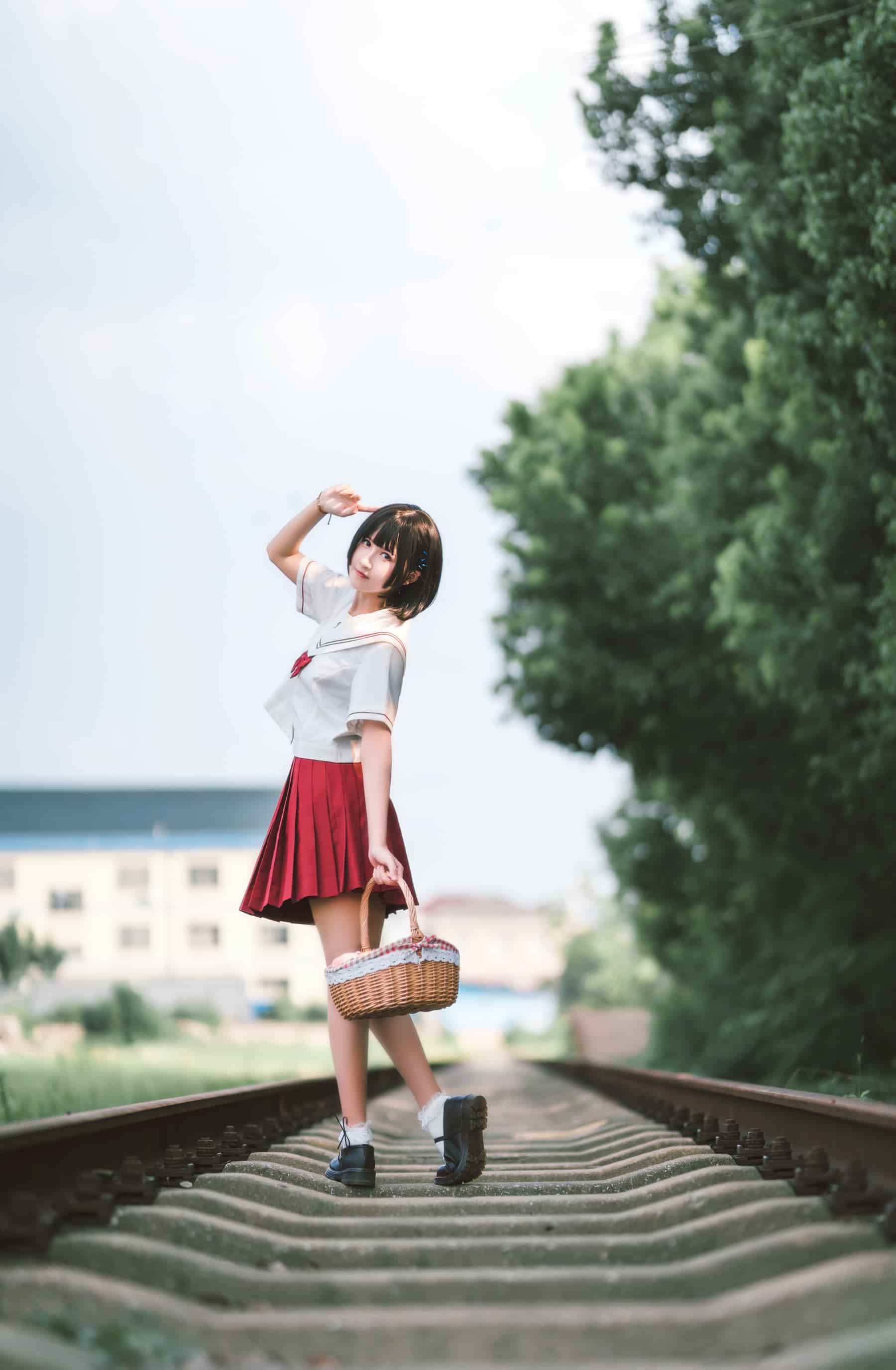 NO.016 JK红裙 – [三度_69] - 喵图录