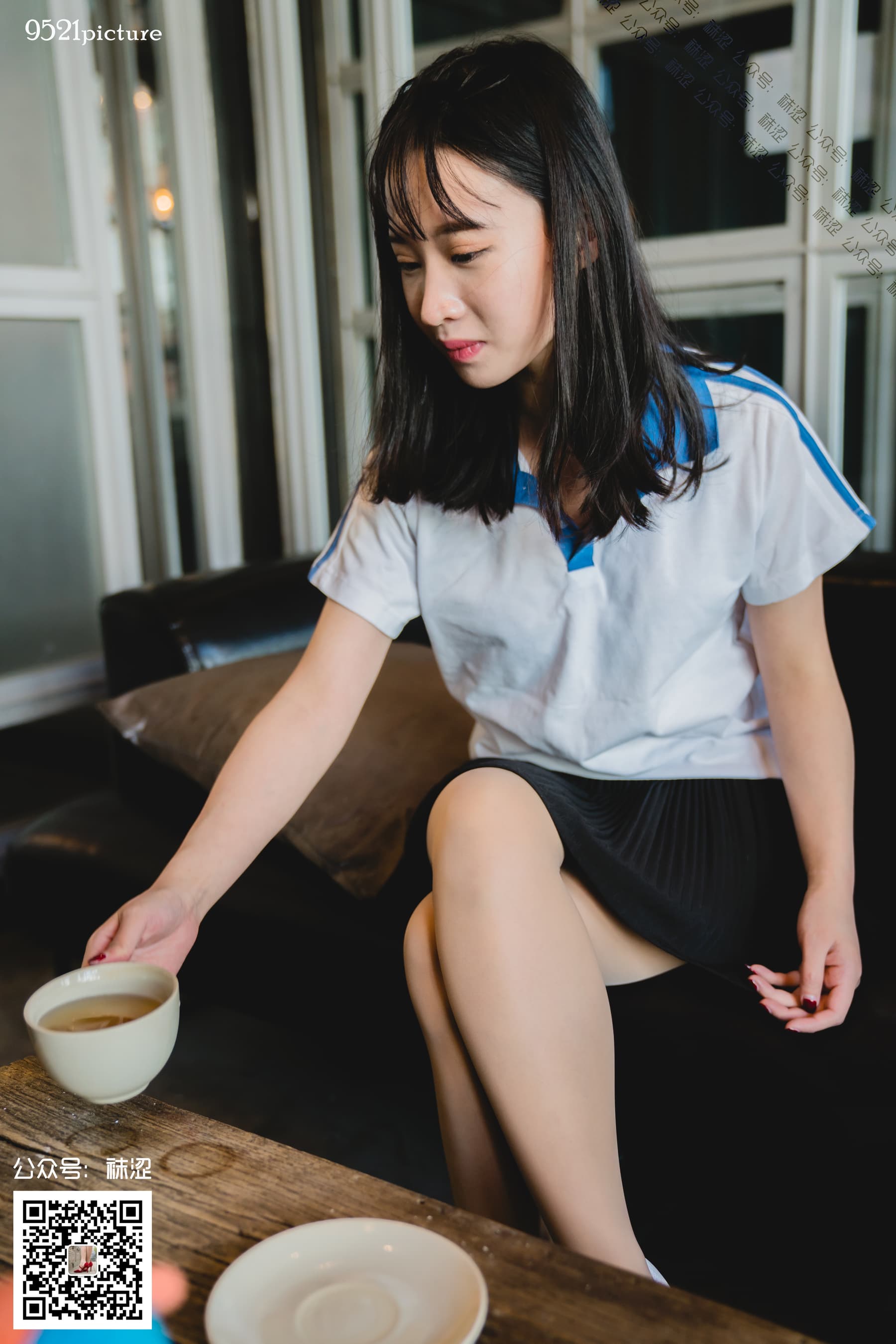NO.005 Amanda学生制服 – [袜涩] - 喵图录