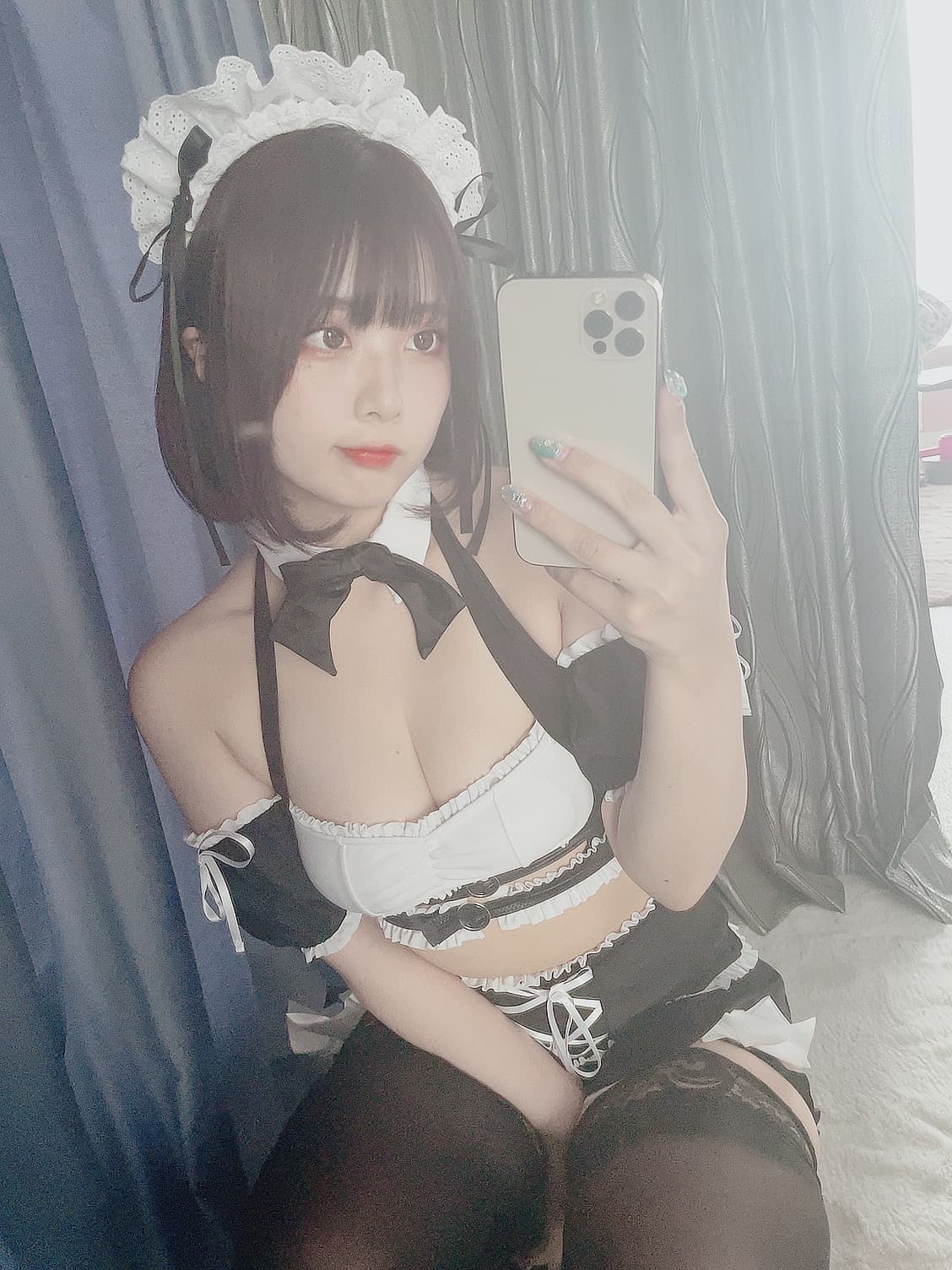 NO.014 Fantiaメイドスイムウェア髪切った – [Tomiko] - 喵图录