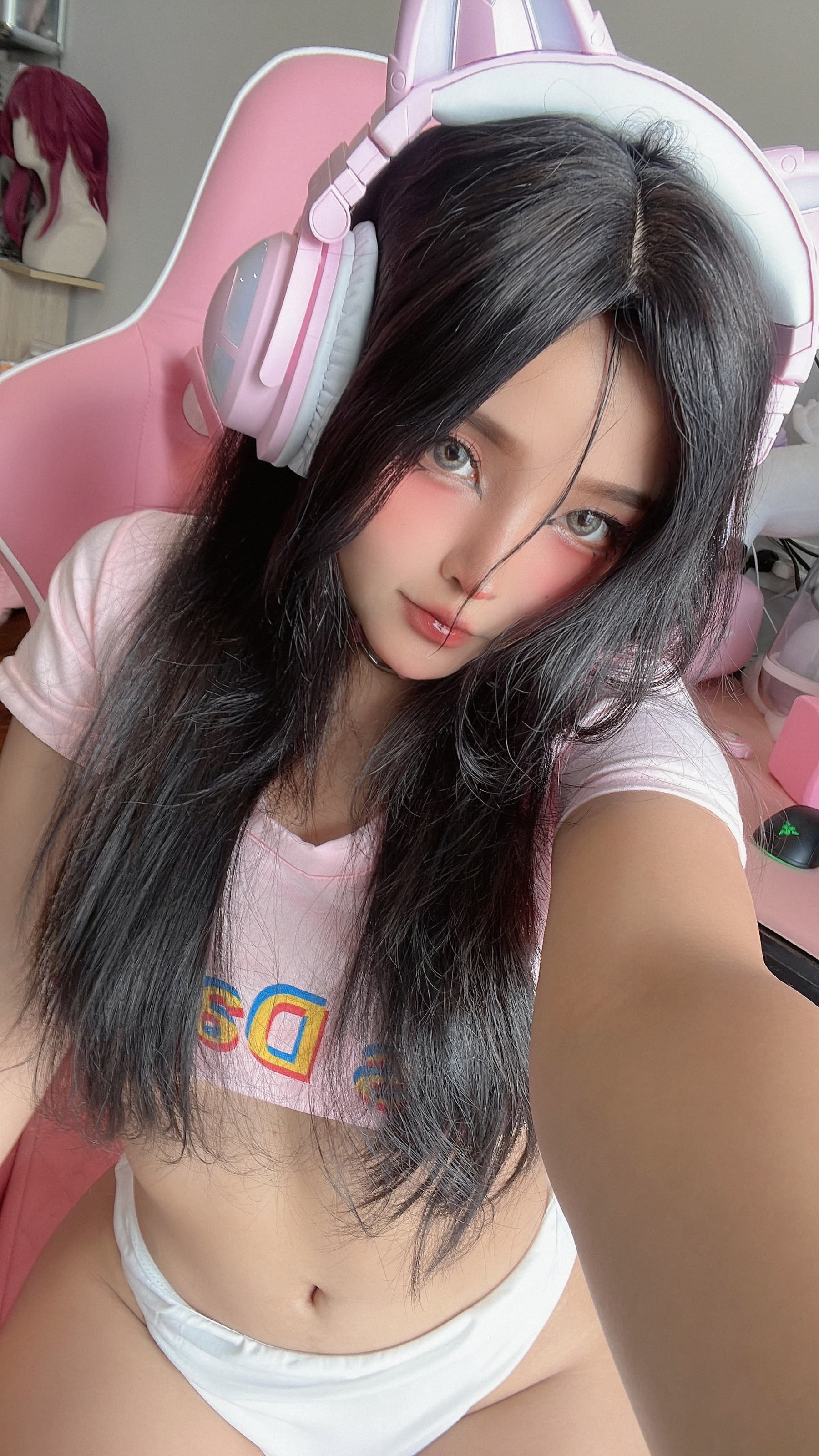 NO.059 Egirl implied n00dz messy – [Sayo Momo] - 喵图录