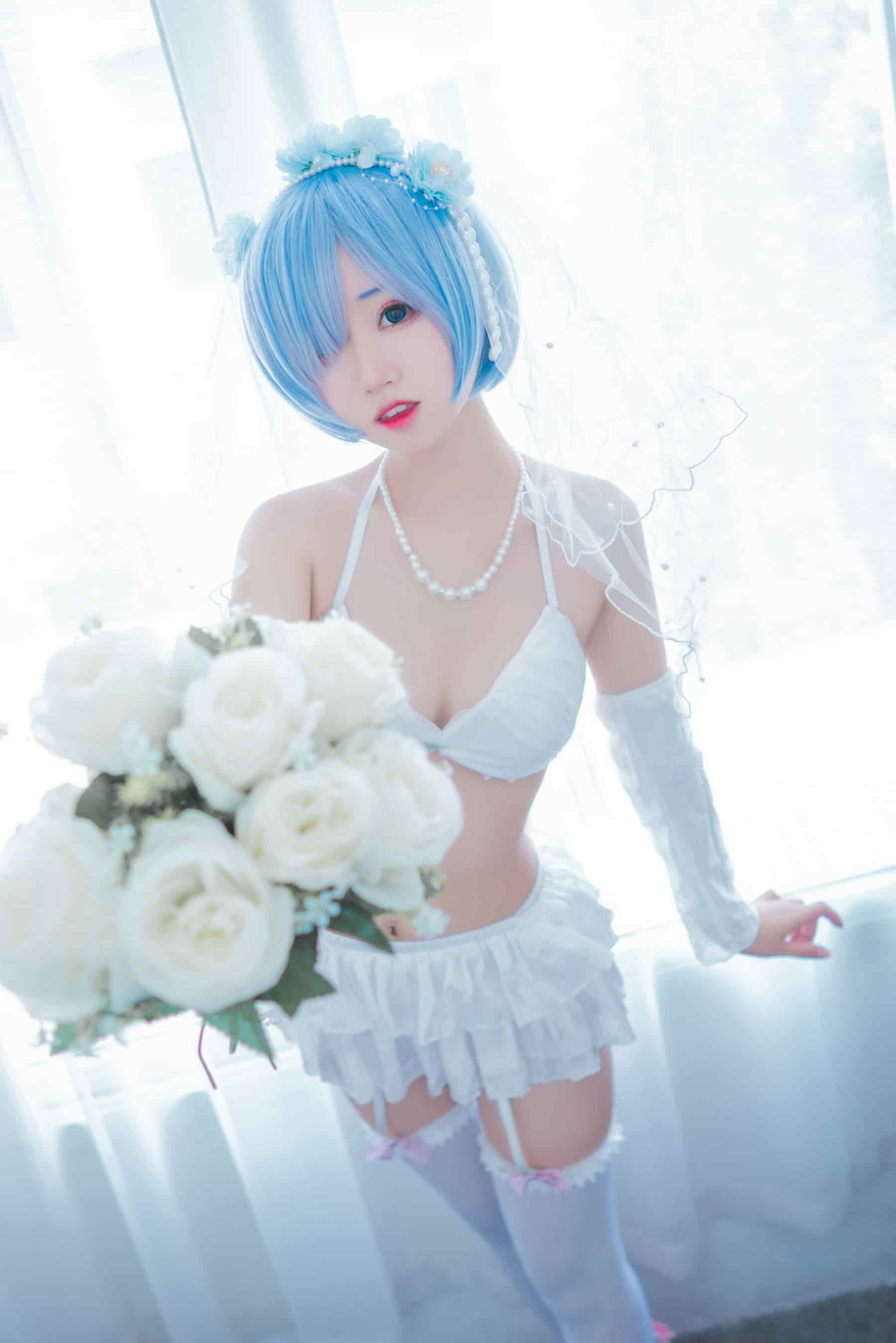 NO.023 蕾姆内衣花嫁 – [猫君君_MaoJun] - 喵图录